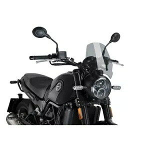 WINDSCHILD SPORT PUIG ベネリ レオンチーノ 500 トレイル 2015 - 2023 スモークグレー 9747H- WINDSCHILD SPORT PUIG FOR BENELLI LEONCINO 500 TRAIL 2015 - 2023 SMOKE GREY 9747H- 【並行輸入品】