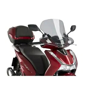ウィンドシールド シティ ツーリング Puig ホンダ スクーピー SH 350i 2021 - 2023 スモークグレー- WINDSHIELD CITY TOURING PUIG FOR HONDA SCOOPY SH 350i 2021 - 2023 SMOKE GREY- 【並行輸入品】