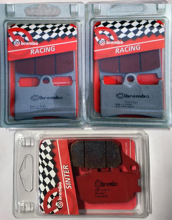 ブレンボ フロント SC / リア ブレーキパッド セット ヤマハ FZ1 / FAZER 1000 2006 用 - BREMBO FRONT SC / REAR BRAKE PADS SETS FOR YAMAHA FZ1 / FAZER 1000 2006 - 【並行輸入品】