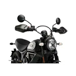 PUIG ハンドガード DUCATI スクランブラー 800 アイコン/クラシック/フル スルー用。 2015 -2023 ブラック PUIG HANDGUARDS FOR DUCATI SCRAMBLER 800 ICON/CLASSIC/FULL THR. 2015 -2023 BLACK 【並行輸入品】