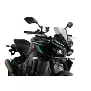 Puig ネイキッド スポーツ スクリーン ヤマハ MT-10 1000 SP 2022 - 2023 ライトスモーク 21361H PUIG NAKED SPORT SCREEN FOR YAMAHA MT-10 1000 SP 2022 - 2023 LIGHT SMOKE 21361H 【並行輸入品】