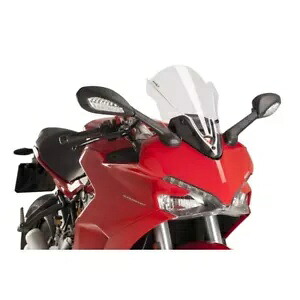 PUIG Z-レーシング スクリーン ドゥカティ スーパースポーツ 939/S 2017 - 2020 クリア 9434W PUIG Z-RACING SCREEN FOR DUCATI SUPERSPORT 939/S 2017 - 2020 CLEAR 9434W 【並行輸入品】