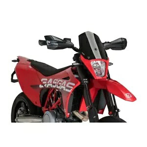 フロントガラスネイキッドNG SPORT PUIG ガス SM 700 2022 - 2023 ブラック 21474N- WINDSHIELD NAKED N.G. SPORT PUIG FOR GAS SM 700 2022 - 2023 BLACK 21474N- 【並行輸入品】