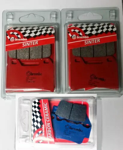 Brembo フロント/リア ブレーキ パッド セット KTM 790 ADVENTURE R 2019 に適合 - BREMBO FRONT / REAR BRAKE PADS SET COMPATIBLE FOR KTM 790 ADVENTURE R 2019 - 【並行輸入品】