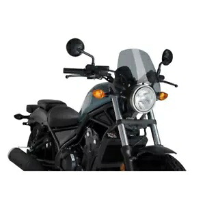 PUIG ネイキッド スポーツ スクリーン ホンダ レベル CMX500 2017 - 2019 ライトスモーク 3829H PUIG NAKED SPORT SCREEN FOR HONDA REBEL CMX500 2017 - 2019 LIGHT SMOKE 3829H 【並行輸入品】