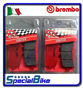 Brembo SA 焼結ブレーキパッド 2 セット、BIMOTA DB8 1198 2010 に適合 - BREMBO SA SINTERED BRAKE PADS 2 SETS COMPATIBLE FOR BIMOTA DB8 1198 2010 - 【並行輸入品】