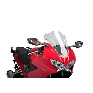 PUIG Z-レーシング スクリーン ホンダ VFR 800 F 2014 - 2020 クリア 7598W に対応 PUIG Z-RACING SCREEN COMPATIBLE FOR HONDA VFR 800 F 2014 - 2020 CLEAR 7598W 【並行輸入品】