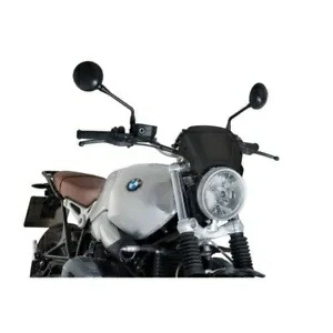 PUIG フロントフェアリング BMW R NINE T 1200 PURE 2017 - 2023 ブラック 9798N に適合 PUIG FRONT FAIRING COMPATIBLE FOR BMW R NINE T 1200 PURE 2017 - 2023 BLACK 9798N 【並行輸入品】