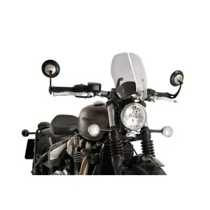 PUIG スクリーン トライアンフ ボンネビル 1200 ボバー 2017 - 2023 ライトスモーク 9437H PUIG SCREEN FOR TRIUMPH BONNEVILLE 1200 BOBBER 2017 - 2023 LIGHT SMOKE 9437H 【並行輸入品】