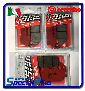 ブレンボ フロント / リア ブレーキ パッド セット ホンダ NC 750 インテグラ DCT / DCTS 2014 用 - BREMBO FRONT / REAR BRAKE PADS SET FOR HONDA NC 750 INTEGRA DCT / DCTS 2014 - 【並行輸入品】