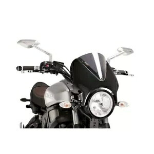 PUIG ウィンドスクリーン レトロ ヤマハ XSR 700 2016 - 2020 ライトスモーク 9561H PUIG WINDSCREEN RETRO FOR YAMAHA XSR 700 2016 - 2020 LIGHT SMOKE 9561H 【並行輸入品】