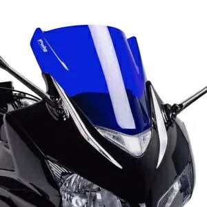 PUIG Z-レーシング スクリーン ホンダ CBR 500 R 2013 - 2015 ブルー 6479A に対応 PUIG Z-RACING SCREEN COMPATIBLE FOR HONDA CBR 500 R 2013 - 2015 BLUE 6479A 【並行輸入品】
