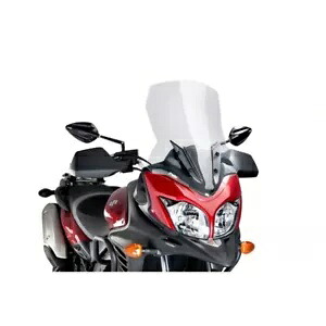 PUIG ツーリング スクリーン スズキ DL V-STROM 650 2012 - 2016 クリア 5895W に適合 PUIG TOURING SCREEN COMPATIBLE FOR SUZUKI DL V-STROM 650 2012 - 2016 CLEAR 5895W 【並行輸入品】