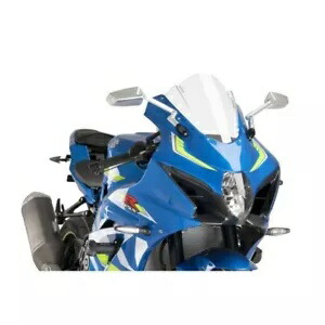 PUIG Z-レーシング スクリーン スズキ GSX-R 1000/R 2017 - 2022 クリア 9013W に対応 PUIG Z-RACING SCREEN COMPATIBLE FOR SUZUKI GSX-R 1000/R 2017 - 2022 CLEAR 9013W 【並行輸入品】