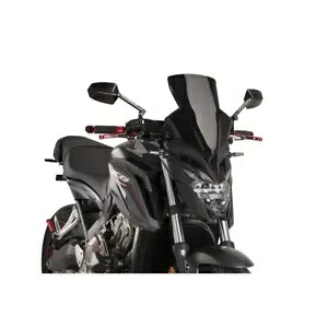プーイグ ネイキッド N.G.スポーツスクリーン ホンダ CB 650 F 2014 - 2020 ブラック 9687N PUIG NAKED N.G. SPORT SCREEN FOR HONDA CB 650 F 2014 - 2020 BLACK 9687N 【並行輸入品】