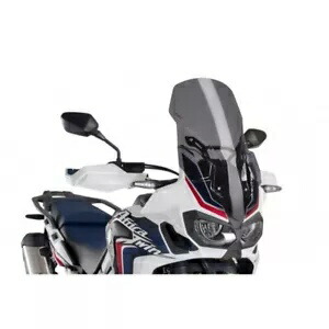 フロントガラス Puig ホンダアフリカツイン CRF1000L ADV スポーツ 2018 - 2019 ダーク- WINDSHIELD PUIG FOR HONDA AFRICA TWIN CRF1000L ADV SPORTS 2018 - 2019 DARK- 【並行輸入品】