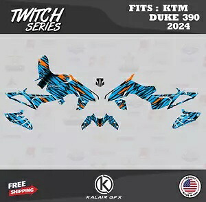 KTM Duke 390 (2024) Twitch 用グラフィックス キット - OC Graphics Kit for KTM Duke 390 (2024) Twitch - OC 【並行輸入品】