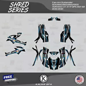CAN-AM Outlander 800R/1000 XT-P DPS SST G2 Shred-Cyan 用グラフィックス キット Graphics Kit for CAN-AM Outlander 800R/1000 XT-P DPS SST G2 Shred-Cyan 【並行輸入品】 64,130円