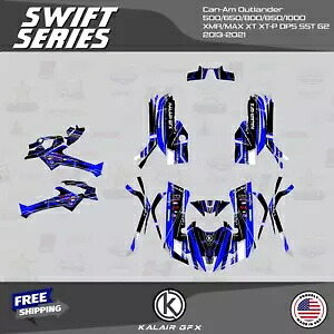 CAN-AM Outlander 800R/1000 XT-P DPS SST G2 Swift-Blue 用グラフィックス キット Graphics Kit for CAN-AM Outlander 800R/1000 XT-P DPS SST G2 Swift-Blue 【並行輸入品】｜カスタムパーツ WORLD倉庫