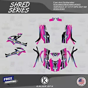 CAN-AM Outlander 800R/1000 XT-P DPS SST G2 Shred-CM 用グラフィックス キット Graphics Kit for CAN-AM Outlander 800R/1000 XT-P DPS SST G2 Shred-CM 【並行輸入品】