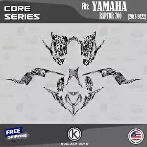 ヤマハ ラプター 700 (2013-2022) 16 MIL 700R コア用グラフィックスキット - ホワイト Graphics Kit for YAMAHA RAPTOR 700 (2013-2022) 16 MIL 700R Core - WHITE 【並行輸入品】
