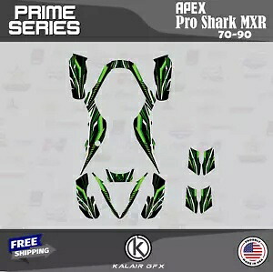 APEX Pro Shark MXR 70 90 用グラフィックスキット プライムグリーン Graphics Kit for APEX Pro Shark MXR 70 90 Prime-green 【並行輸入品】