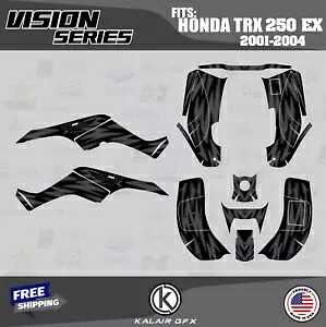 HONDA TRX 250EX (2001-2004) Vizion 用グラフィックスキット - スモーク Graphics Kit for HONDA TRX 250EX (2001-2004) Vizion -Smoke 【並行輸入品】