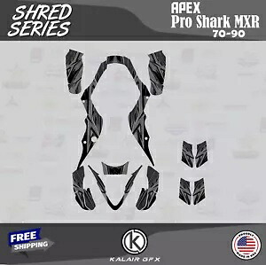 APEX Pro Shark MXR 70 90 シュレッドスモーク用グラフィックスキット Graphics Kit for APEX Pro Shark MXR 70 90 Shred-smoke 【並行輸入品】