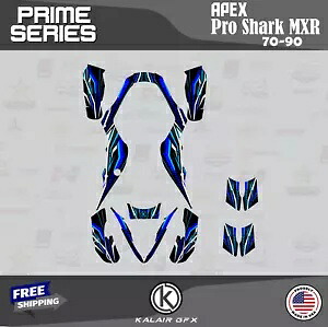 APEX Pro Shark MXR 70 90 プライムブルー用グラフィックスキット Graphics Kit for APEX Pro Shark MXR 70 90 Prime-blue 【並行輸入品】