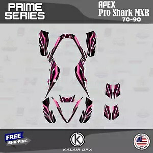 APEX Pro Shark MXR 70 90 用グラフィックキット プライムピンク Graphics Kit for APEX Pro Shark MXR 70 90 Prime-pink 【並行輸入品】