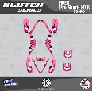 APEX Pro Shark MXR 70 90 用グラフィックスキット クラッチピンク Graphics Kit for APEX Pro Shark MXR 70 90 Klutch-pink 【並行輸入品】