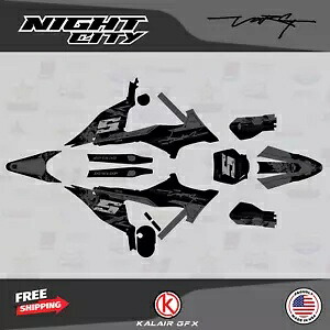 Stark Future 用グラフィックキット - VARG 電動ダートバイク Nightcity-Smoke Graphics Kit for Stark Future - VARG Electric Dirt Bike Nightcity-Smoke 【並行輸入品】