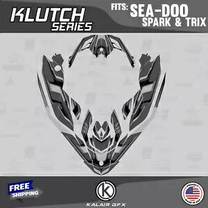 SEA-DOO SPARK TRIXX JETSKI 全年式 16MIL クラッチ用グラフィックスキット-スモーク Graphics Kit for SEA-DOO SPARK TRIXX JETSKI ALL YEARS 16MIL KLUTCH-smoke 【並行輸入品】