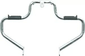 マルチバー エンジン ガード クローム リンビー 1305 91-17 ハーレー ダイナ用 ミッドコントロール付き Multibar Engine Guard Chrome Lindby 1305 For 91-17 Harley Dyna w/ Mid Controls 【並行輸入品】