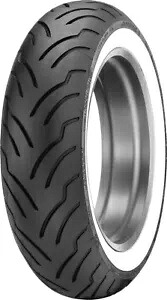 アメリカンエリート バイアス ベルト付きリアタイヤ 140/90B16 ワイド ホワイトウォール ダンロップ 45131092 American Elite Bias Belted Rear Tire 140/90B16 Wide Whitewall Dunlop 45131092 【並行輸入品】｜カスタムパーツ WORLD倉庫