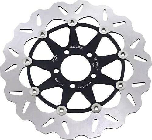 フローティングウェーブ ブレーキローター ガルファー DF169CW フロントディスク Floating Wave Brake Rotor Galfer DF169CW Front Disc 【並行輸入品】