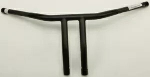 チャビー プルバック ドラッグ ハンドルバー 10 インチ ブラック プルバック ライザー内蔵 WILD 1 WO507B Chubby Pullback Drag Handlebar 10\