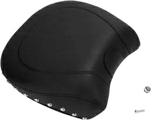 ワイドスタッズ ノーガハイド ピリオンパッド マスタング 79533 06-17 ハーレー ソフテイル用 Wide Studded Naugahyde Pillion Pad Mustang 79533 For 06-17 Harley Softail 【並行輸入品】|カスタムパーツ WORLD倉庫
