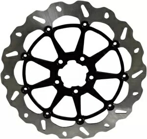 ウェーブ フローティング ブレーキ ローター - ブラックガルファー DF680CWSX-B Wave Floating Brake Rotor - Black Galfer DF680CWSX-B 【並行輸入品】