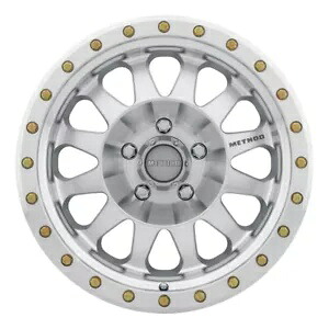 MR304 ダブル標準 17x8.5 0mm オフセット 5x5.5 108mm CB 機械加工/クリアコート ホイール MR304 Double Std 17x8.5 0mm Offset 5x5.5 108mm CB Machined/Clear Coat Wheel 【並行輸入品】|カスタムパーツ WORLD倉庫