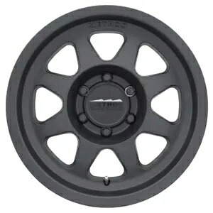 MR701 16x8 0mm オフセット 6x5.5 106.25mm CB マットブラック ホイール MeW。 MR70168060500 MR701 16x8 0mm Offset 6x5.5 106.25mm CB Matte Black Wheel MeW. MR70168060500 【並行輸入品】