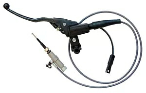 Hymec クラッチ変換キット - ブラック マグラ 2100021 06-16 BMW F650 F700 F800用 Hymec Clutch Conversion Kit - Black Magura 2100021 For 06-16 BMW F650 F700 F800 【並行輸入品】