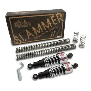 クローム スラマー キット - 1 時間以内にフォークとショックを下ろすのにかかる時間 B28-1001 Chrome Slammer Kit - Complete Fork & Shock Lowering In 1 Hour or Less B28-1001 【並行輸入品】