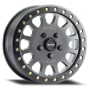MR401 UTV ビードロック 15x6 / 5+1/49mm / 5x4.5 / 72mm CB Ti。ホイール - MT ブラックリング MR401 UTV Beadlock 15x6 / 5+1/49mm / 5x4.5 / 72mm CB Ti. Wheel - MT Black Ring 【並行輸入品】 75,625円
