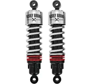 Burly } クロム スラマー プラス ショック - B28-1205 Burly } Chrome Slammer Plus Shocks - B28-1205 【並行輸入品】