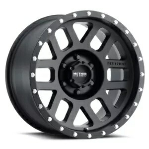 MR306 メッシュ 18x9 -12mm オフセット 6x5.5 108mm CB マットブラック ホイール MR30689060512N MR306 Mesh 18x9 -12mm Offset 6x5.5 108mm CB Matte Black Wheel MR30689060512N 【並行輸入品】