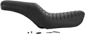 プロファイラー タック アンド ロール レザー 2 アップ シート 黒ゲル 最低サドルマン 804-05-148 Profiler Tuck and Roll Leather 2-Up Seat Black Gel Lowest Saddlemen 804-05-148 【並行輸入品】