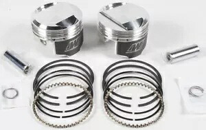 V ツイン ピストン キット 10:1 圧縮 - 3.498 インチ ボア (STD) Wiseco K1665 V-Twin Piston Kit 10:1 Compression - 3.498in Bore (STD) Wiseco K1665 【並行輸入品】
