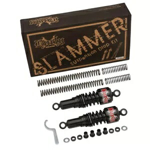 ブラック スラマー キット - 1 時間以内にフォークとショックを完全に下げる B28-1001B Black Slammer Kit - Complete Fork & Shock Lowering In 1 Hour or Less B28-1001B 【並行輸入品】｜カスタムパーツ WORLD倉庫 76,835円