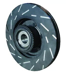 USR スロット付きフロント ローター EBC USR1434 13+ フォード エスケープ 1.6 ターボ 4WD 用 USR Slotted Front Rotors EBC USR1434 For 13+ Ford Escape 1.6 Turbo 4WD 【並行輸入品】